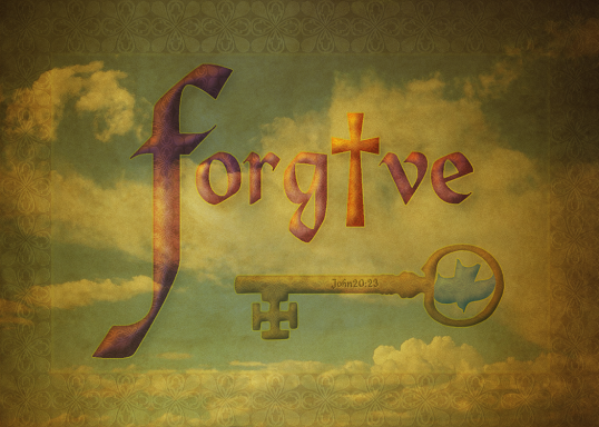 Forgive is prominently displayed in a stylized font